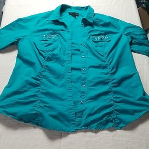 Lane bryant 18/20 button down shirt